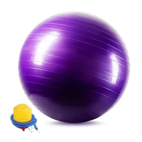 Gymnastic fitball with pump AMETIST 55 cm