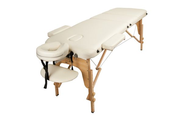 Massage table Atlas Sport 70 cm folding 3-piece wooden