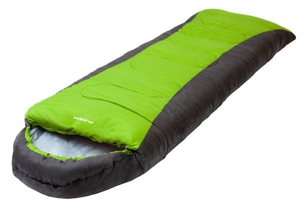 Sleeping bag ACAMPER HYGGE 2*200g/m2 (black-green)
